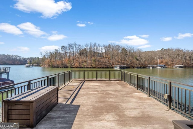 4080 Ryckeley Dr, Gainesville, GA 30504 - view of dock with a water view