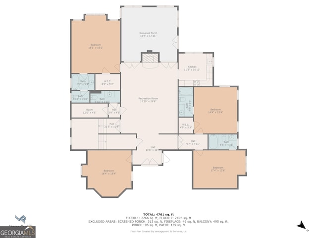 4080 Ryckeley Dr, Gainesville, GA 30504 - floor plan
