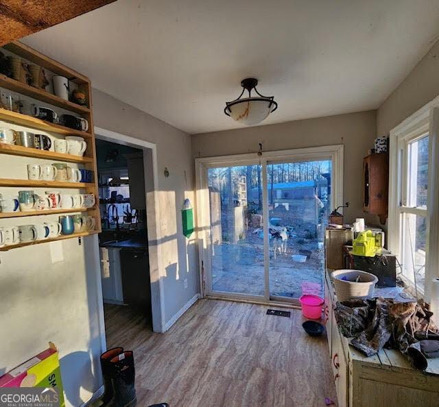 249 Ponderosa Ln, Barnesville, GA 30204 - interior space featuring light hardwood / wood-style flooring