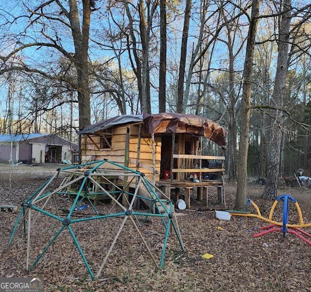 249 Ponderosa Ln, Barnesville, GA 30204 - exterior space with an outdoor structure