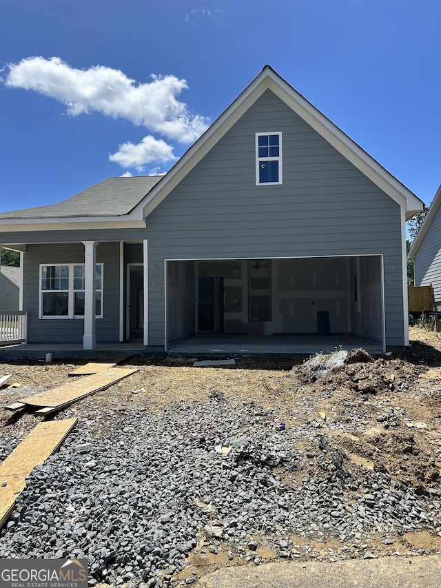 9 Wildflower Ln Unit 41, Dallas, GA 30132 - view of front facade featuring a porch and an attached garage