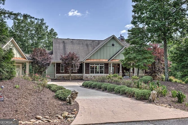 view of craftsman-style house