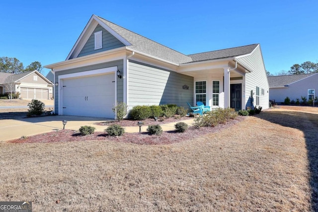 view of ranch-style home