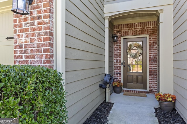 view of entrance to property