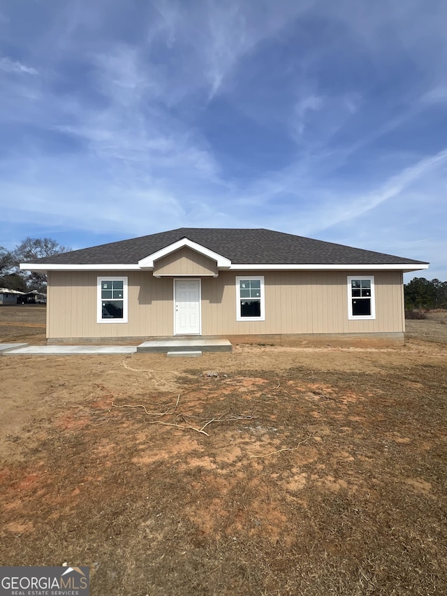 view of ranch-style home