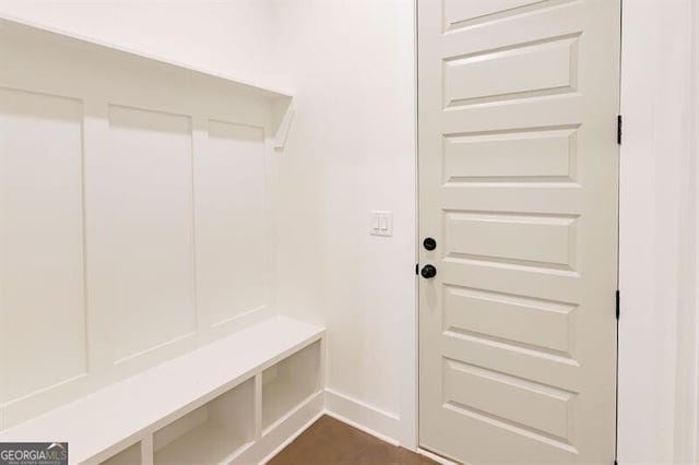 view of mudroom