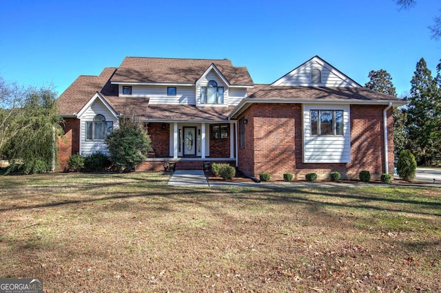 front of property featuring a front yard