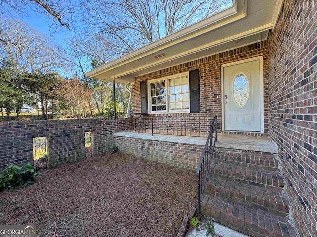 view of entrance to property