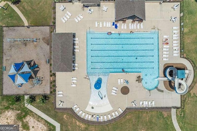 bird's eye view