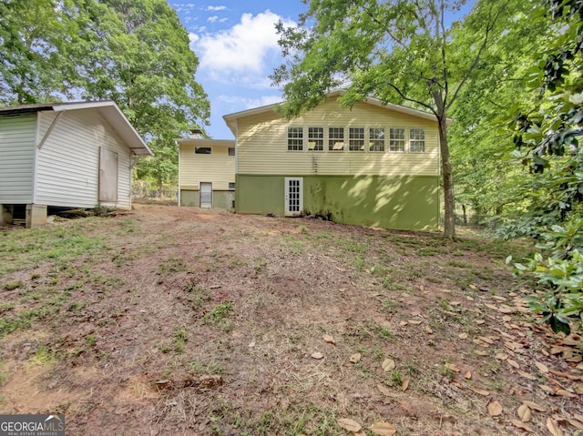 170 Pinehurst Dr, Stockbridge, GA 30281 - back of property featuring an outbuilding