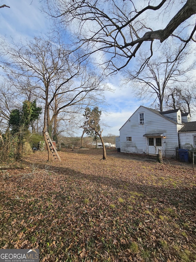 view of yard