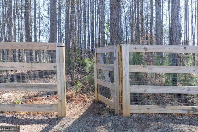view of gate