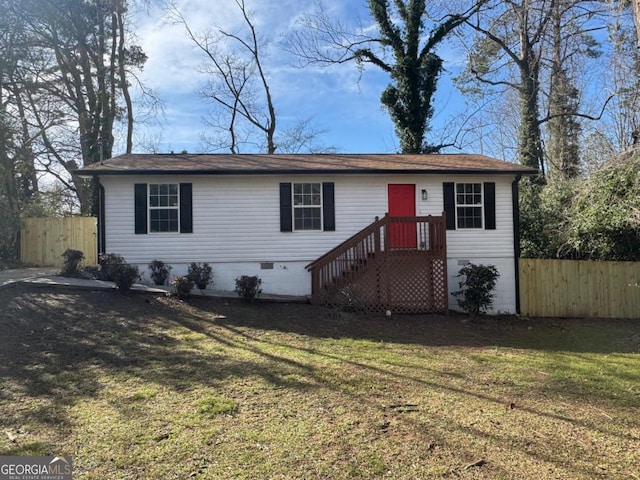 1753 Lee St, Decatur, GA 30035 - ranch-style home with a front lawn