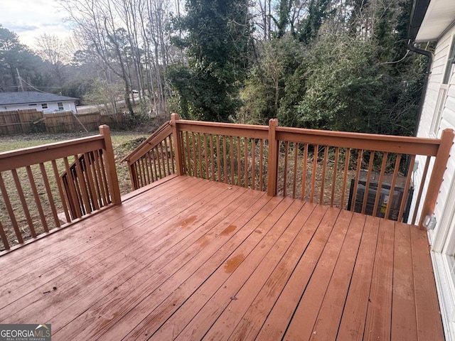 1753 Lee St, Decatur, GA 30035 - view of wooden deck