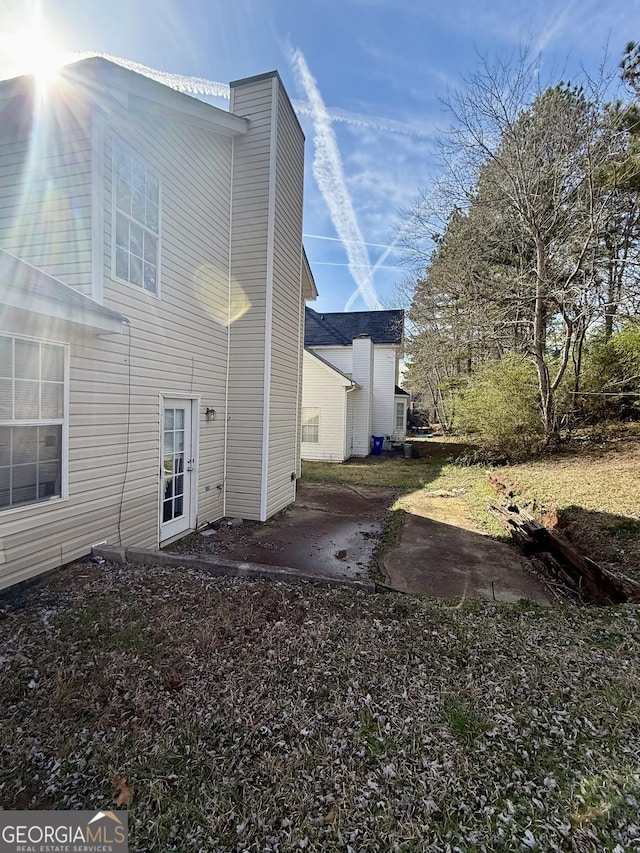 exterior space with a patio area