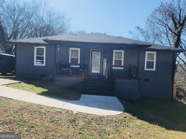 view of front of house with covered porch