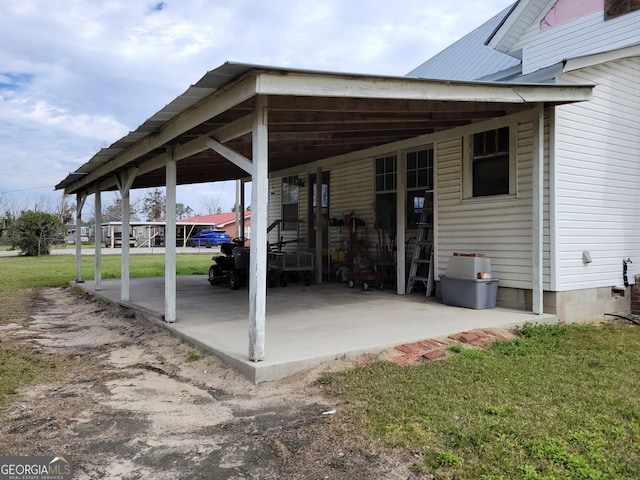 view of patio / terrace