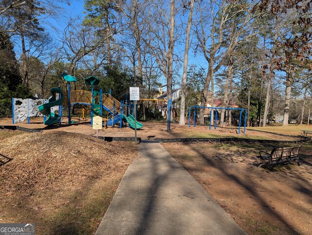 view of community playground