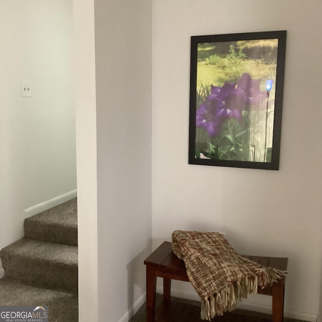 307 Adair St Unit E7, Decatur, GA 30030 - stairs with baseboards