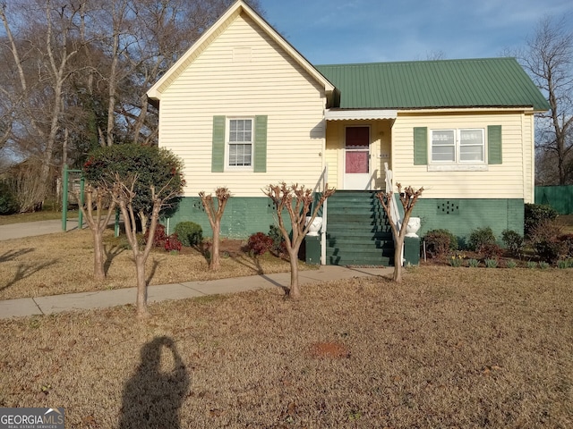 view of front facade