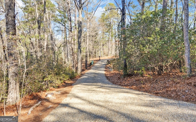 view of road