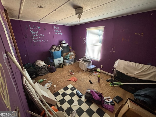 unfurnished bedroom featuring hardwood / wood-style floors