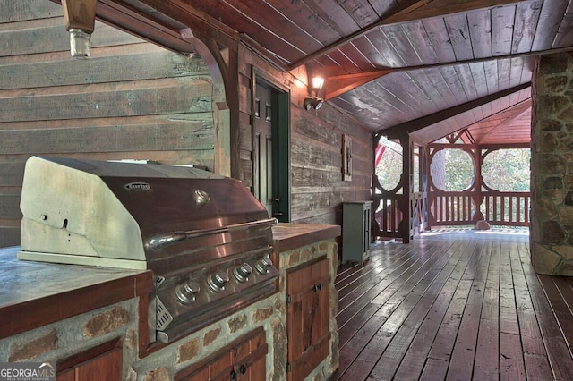 20 Walker Ridge Way Unit 36, 42, Mineral Bluff, GA 30559 - view of sunroom / solarium