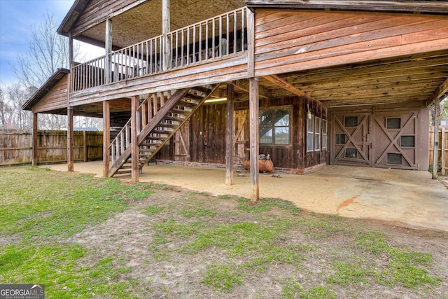 view of rear view of house