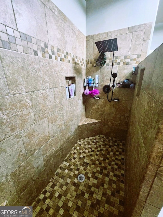 224 Jester Ct, Mcdonough, GA 30252 - bathroom with tiled shower
