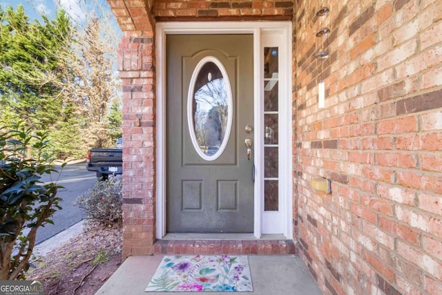 view of property entrance