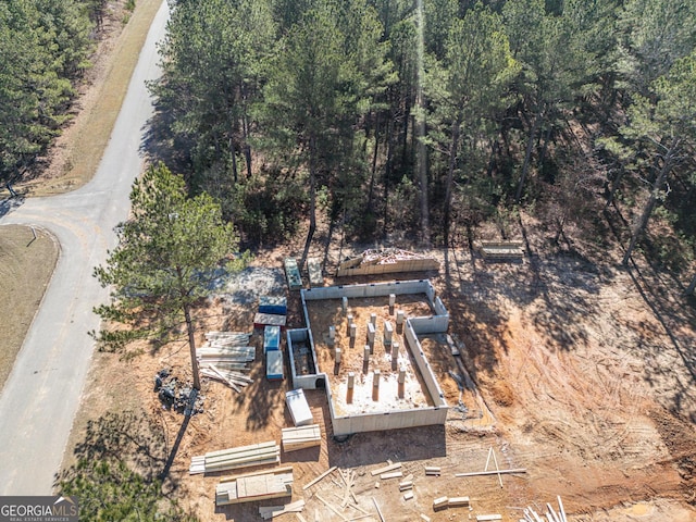 drone / aerial view