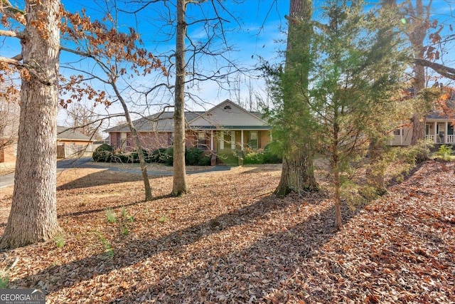 view of ranch-style house