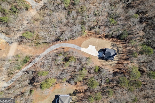 aerial view