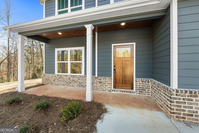 1578 English Rd, Forsyth, GA 31029 - entrance to property featuring a porch