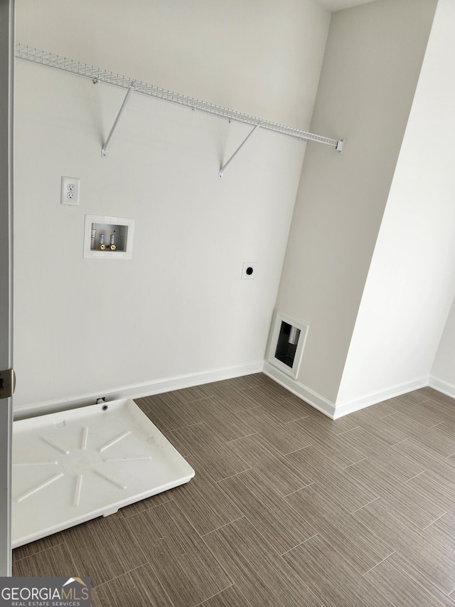 26 Russet Way Lot 61, Newnan, GA 30263 - laundry area with hookup for an electric dryer, carpet floors, and washer hookup