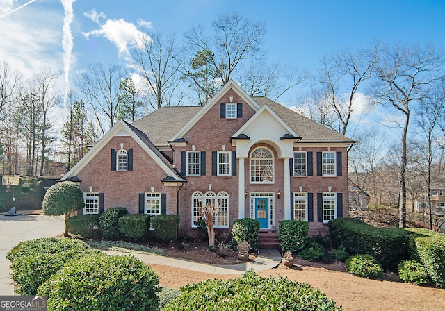 view of colonial inspired home