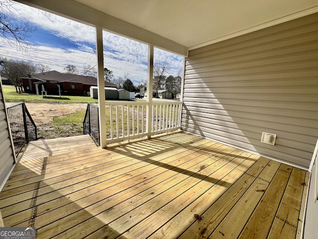 view of deck