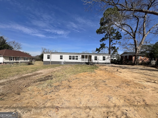 view of front of house