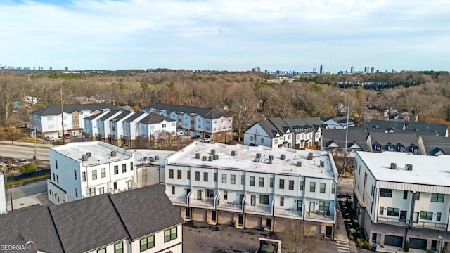 drone / aerial view