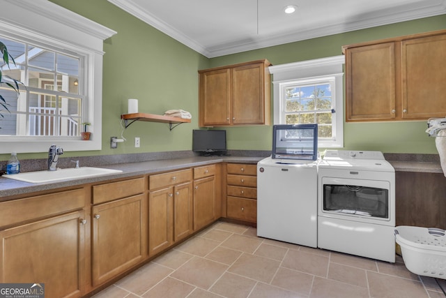 view of laundry area