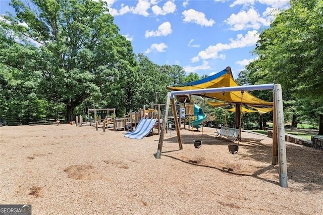 view of community playground