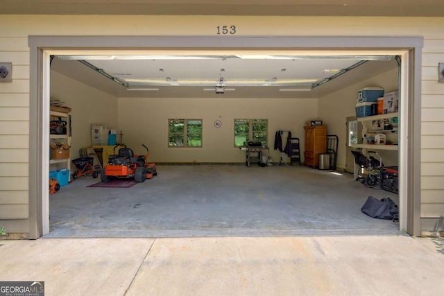 153 Falls Creek Dr, Hiawassee, GA 30546 - view of garage