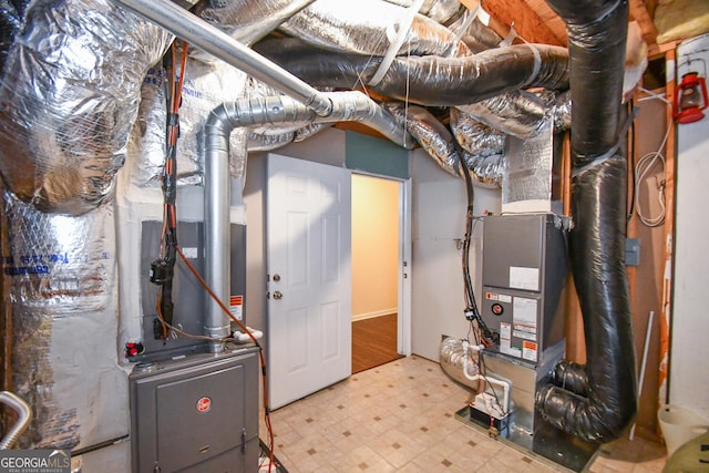 view of utility room