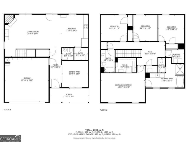 6713 Moondancer Ct, Flowery Branch, GA 30542 - view of home floor plan