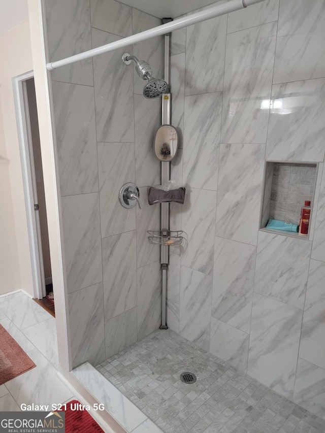 2335 Boulder Rd SE, Atlanta, GA 30316 - full bath featuring marble finish floor and a shower stall