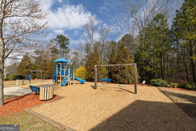 view of community play area