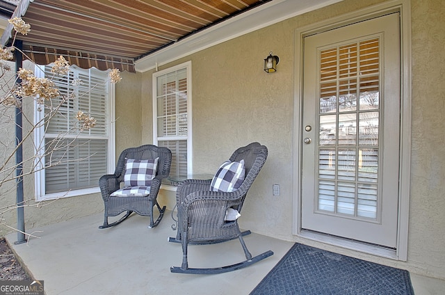 view of patio