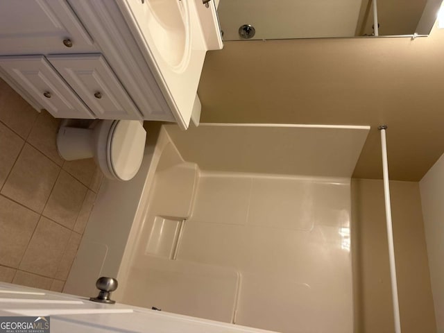 bathroom featuring tile patterned floors
