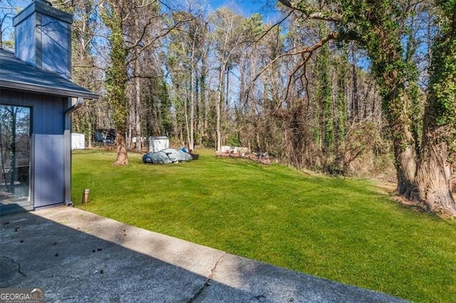 view of yard