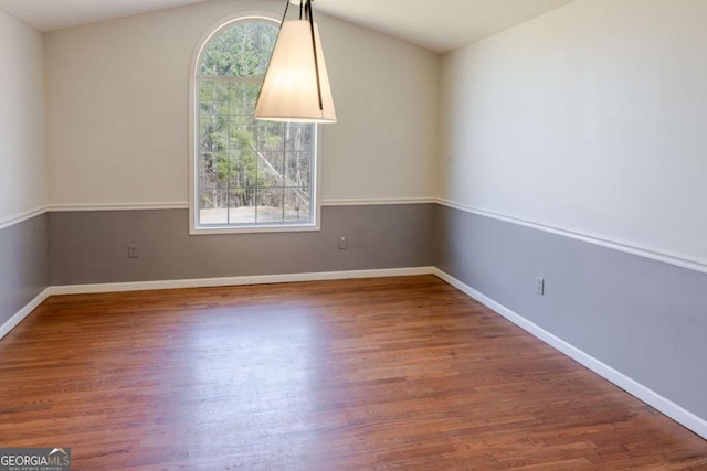 1004 Hamilton Dr, Locust Grove, GA 30248 - unfurnished room featuring baseboards and wood finished floors